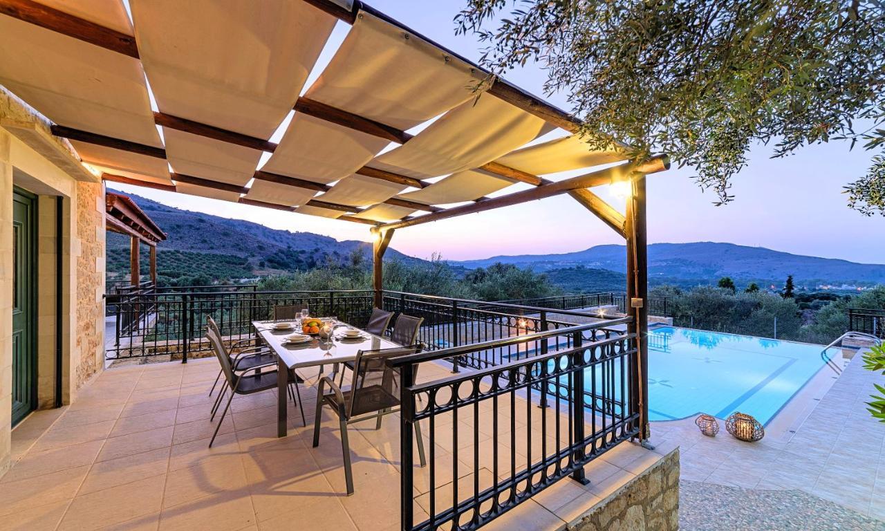 Villa Stelios Private Pool Jeorjoúpoli Eksteriør bilde