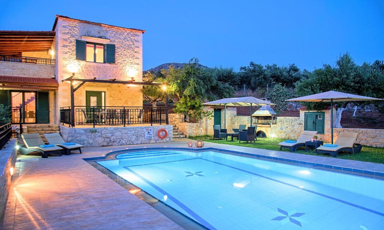 Villa Stelios Private Pool Jeorjoúpoli Eksteriør bilde