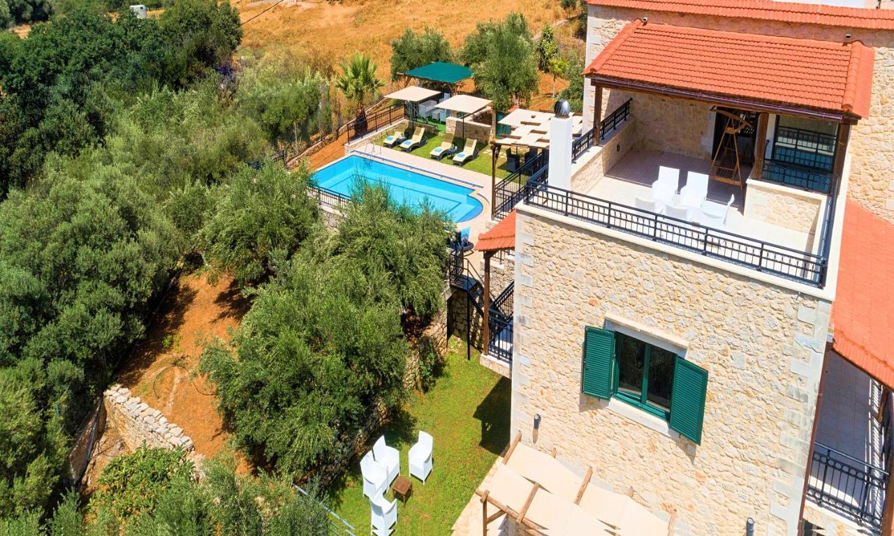 Villa Stelios Private Pool Jeorjoúpoli Eksteriør bilde