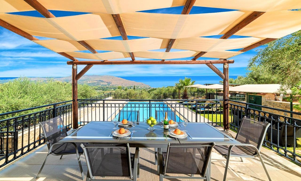 Villa Stelios Private Pool Jeorjoúpoli Eksteriør bilde